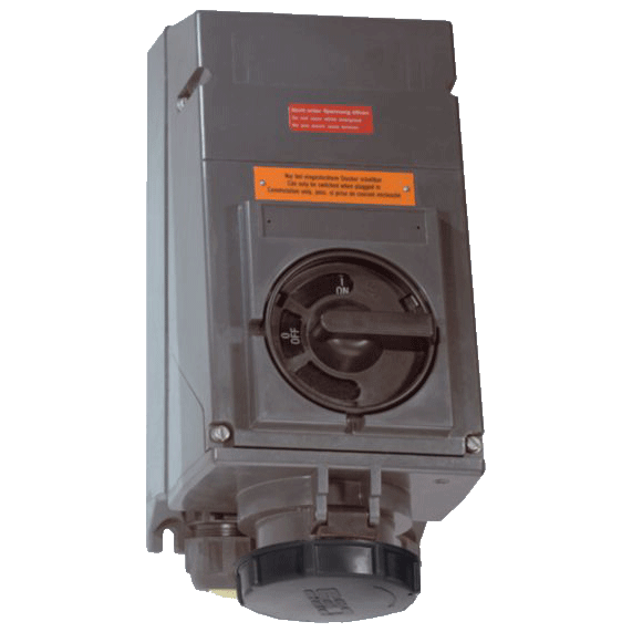 Wall-mounting Sockets 63 A Series 8579/31